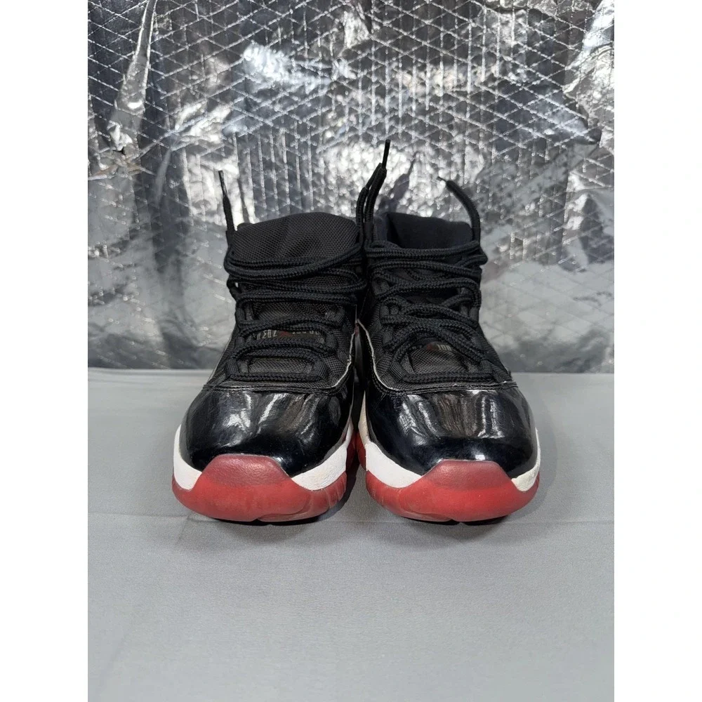 Jordan Shoes Mens Size 9 Black Red 'Bred' Air Jordan 11 Retro 378037-061